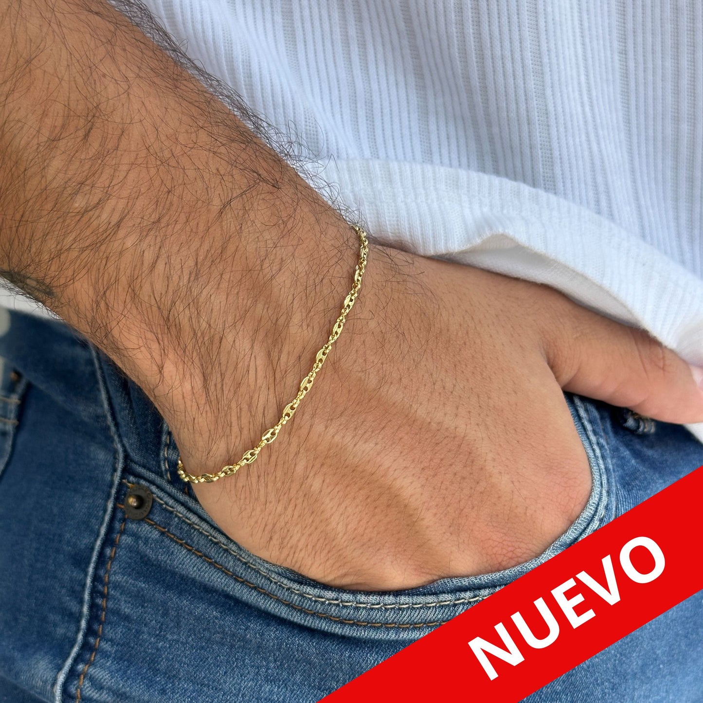 Pulsera Grano de Café 3MM