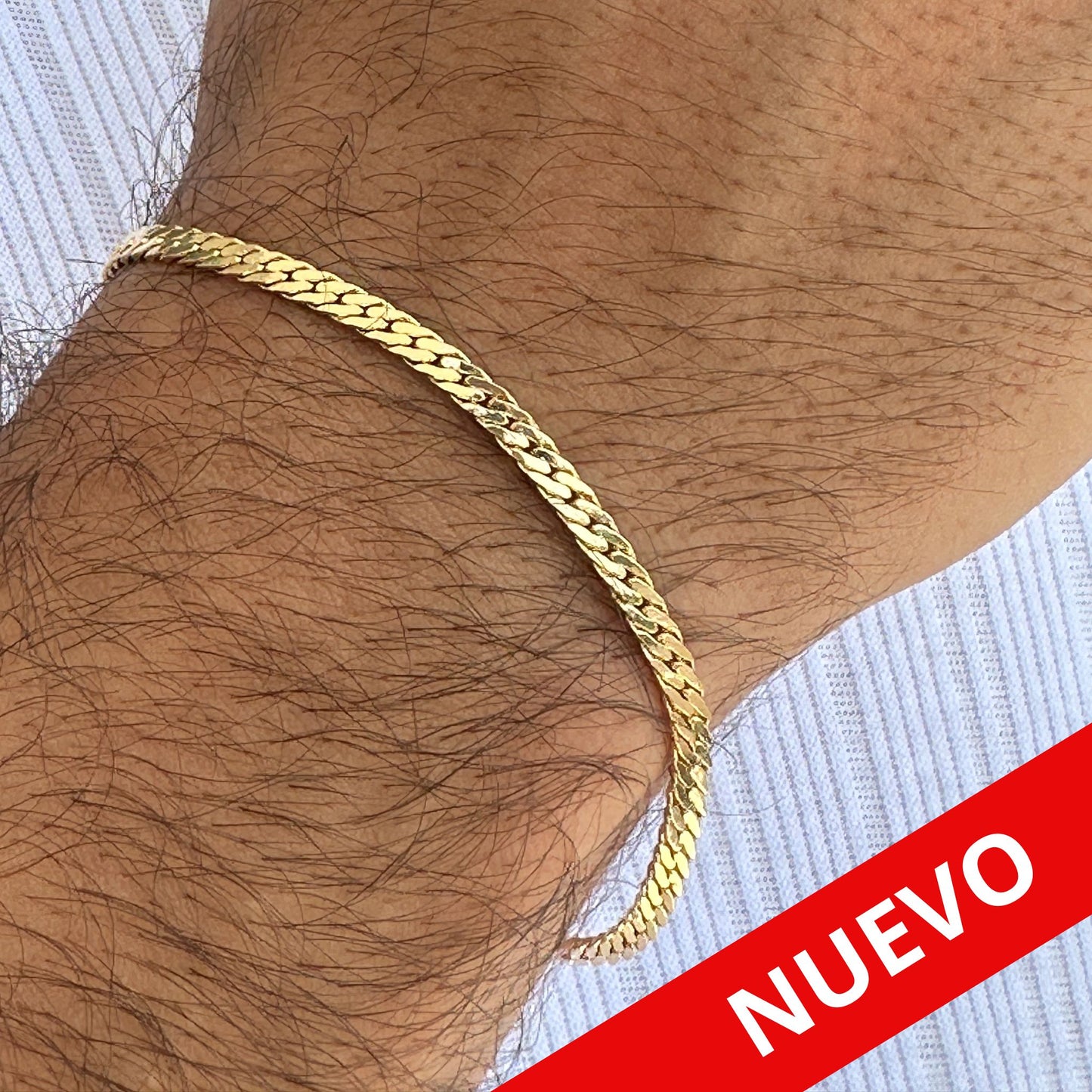 Pulsera Lomo Corvina 4mm