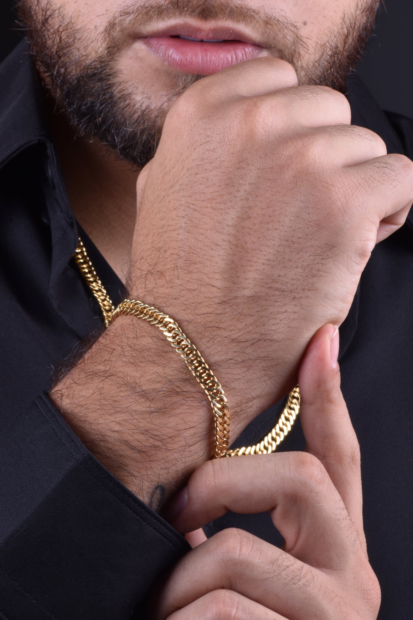 Cadena Cubana Continua + Pulsera