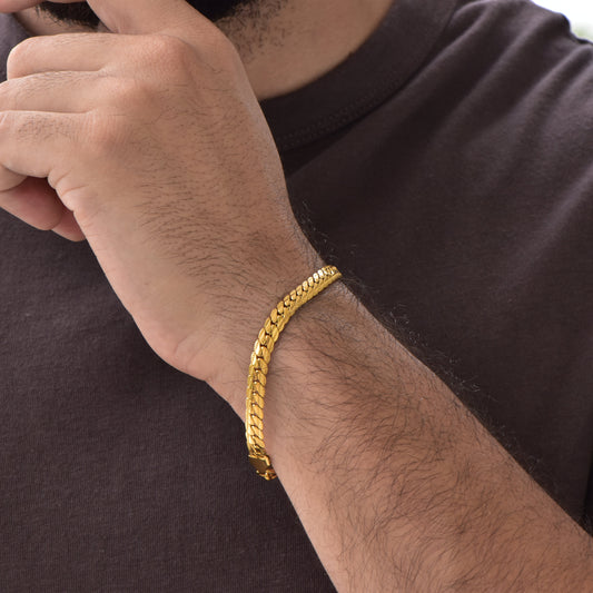 Pulsera Grabada Hombre