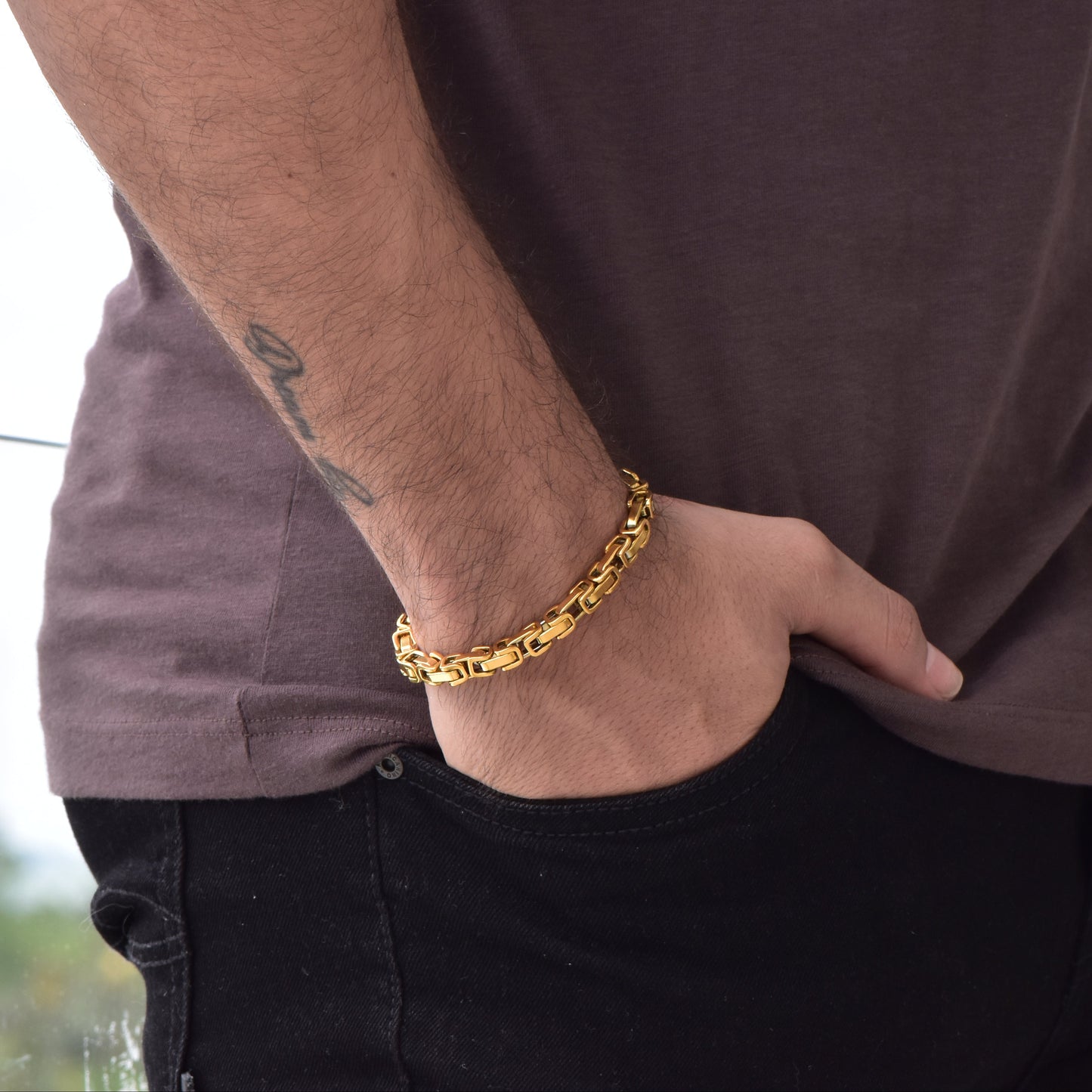 Pulsera Rustica Hombre