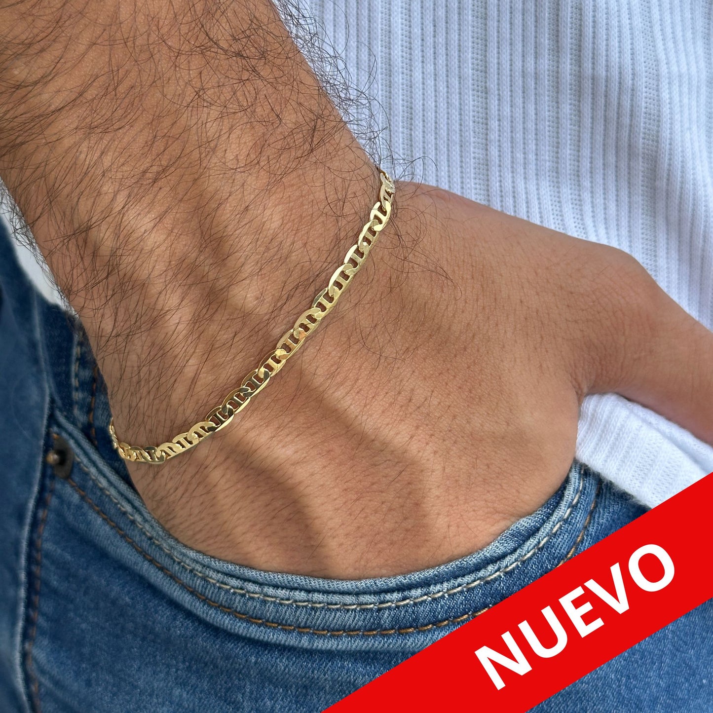 Pulsera Escalera 4mm