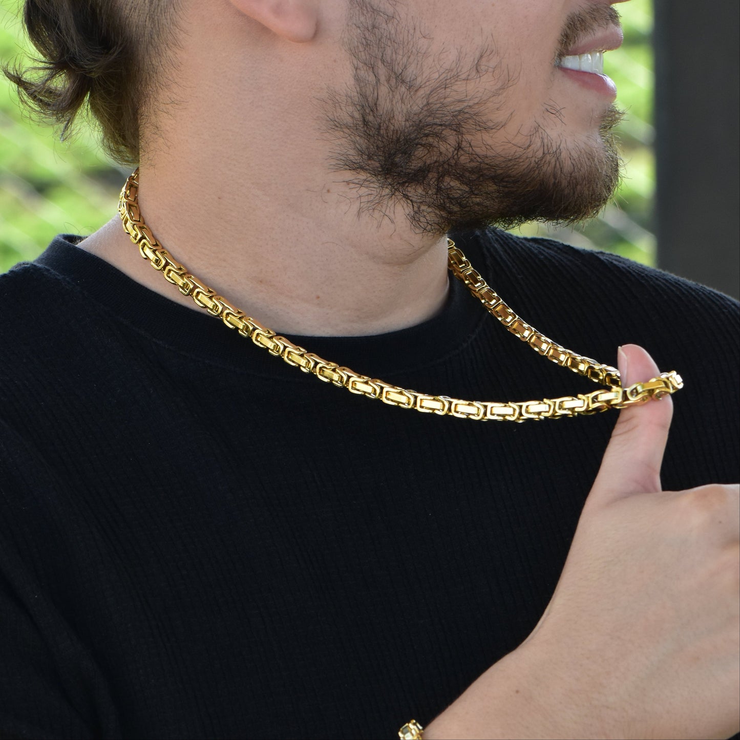 Cadena Rustica Hombre