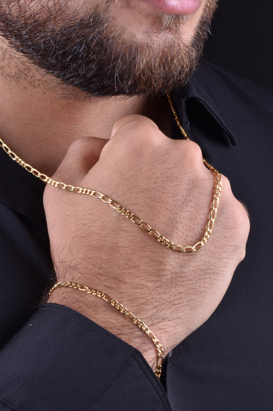 Combo Cadena 3x3 y Pulsera