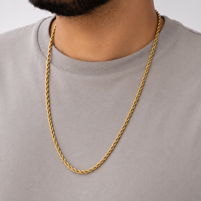 Cadena CLazo 60cm + Dije Virgen + Pulsera Gratis