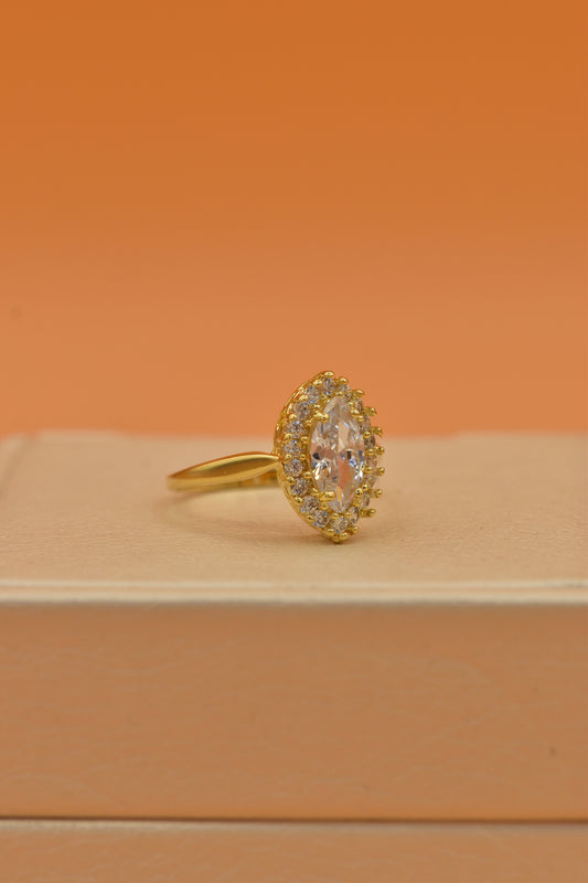 Anillo Mujer Corazón Piedra