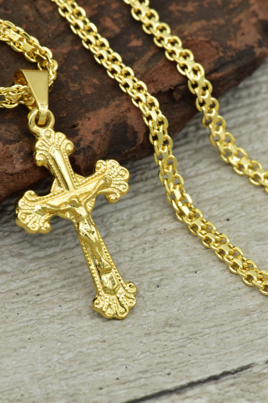 CADENA CHINA 65 CM + CRISTO