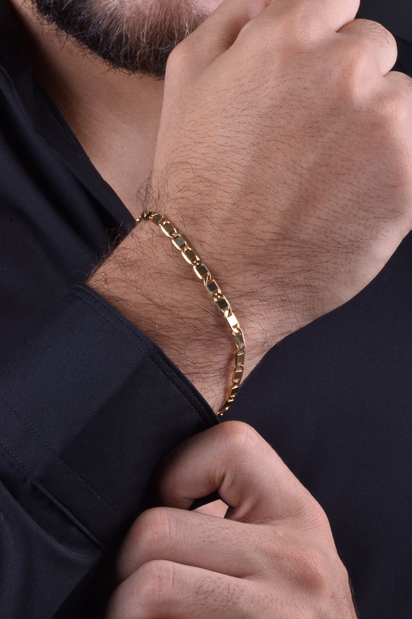 Cadena Escalera Plana+ Pulsera